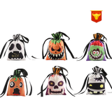 Halloween Brushed Cloth Candy Tote Bag