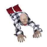 Halloween Sound-Activated Crawling Ghost Decoration