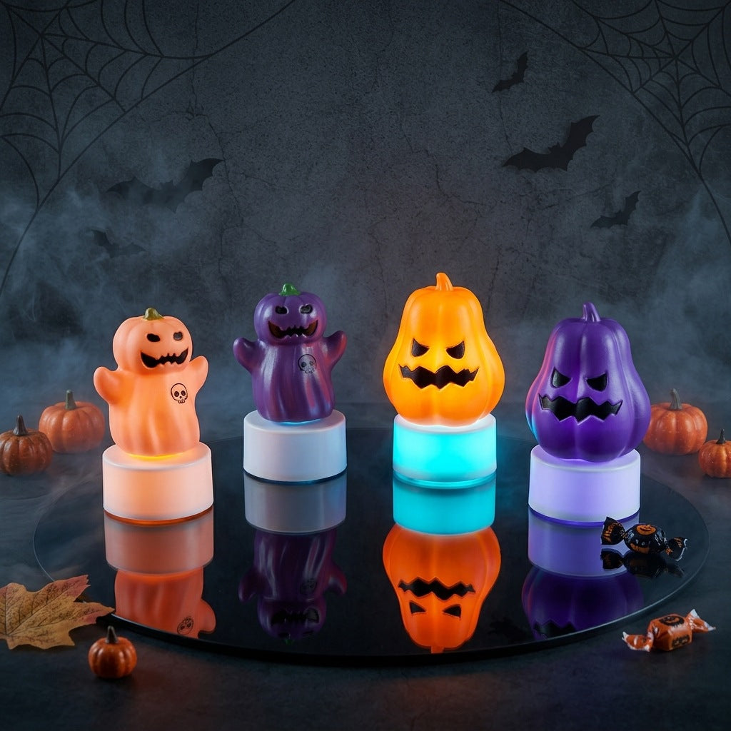 Halloween Pumpkin and Ghost Decorative Lights