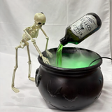 Halloween Floating Potion Bottle and Cauldron Decoration - Plastic