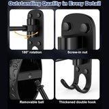 Halloween Metal Skull Helmet Holder Wall-Mounted Hat Rack