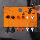 Cartoon Halloween Earrings Set