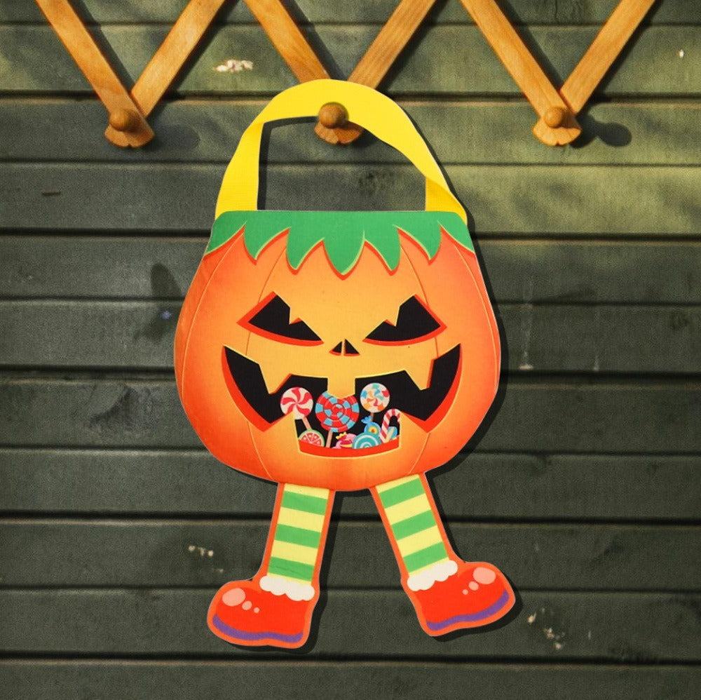 Halloween Pumpkin Print Trick-or-Treat Bag