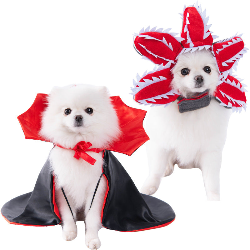 Funny Pet Halloween Costume Dress - Polyester