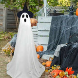 Halloween Light-Up Standing Ghost Yard Decoration