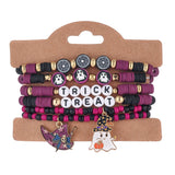 Halloween Alloy Charm Bracelet