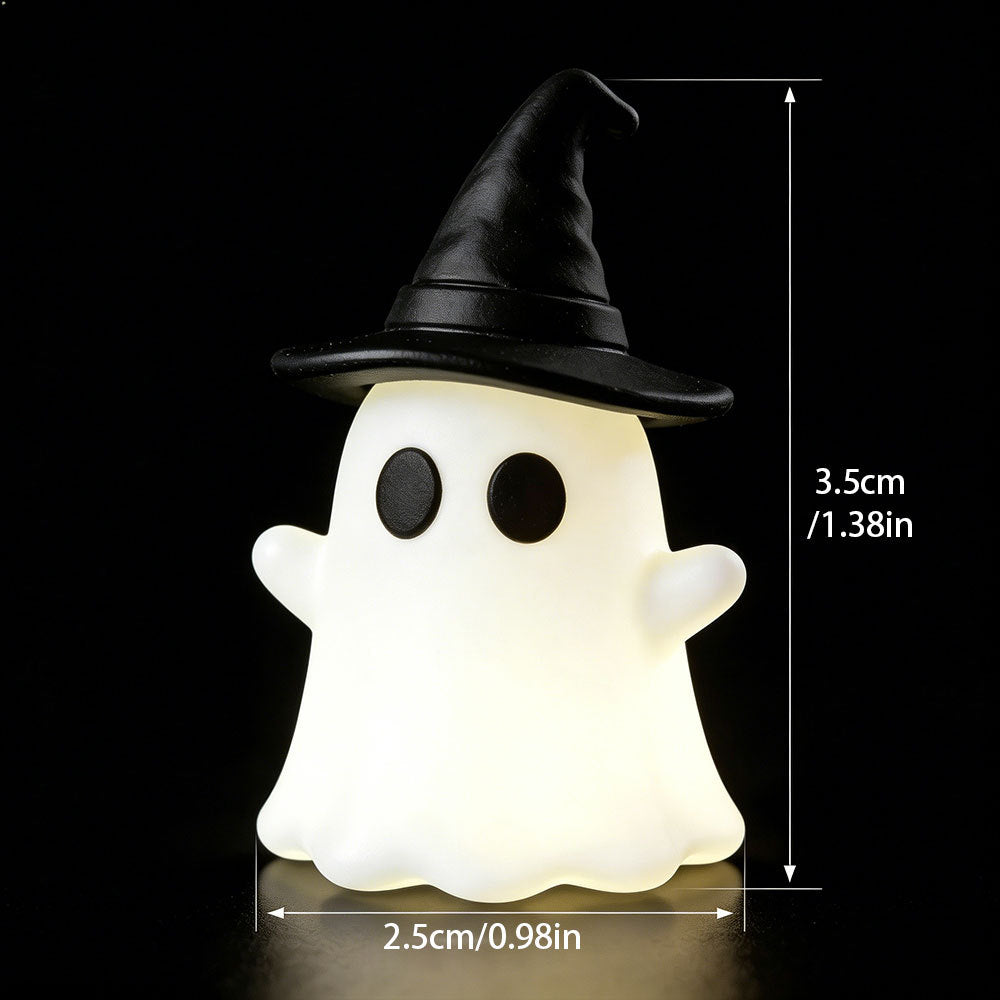 Glowing Halloween Ghost Desktop Ornament - PVC