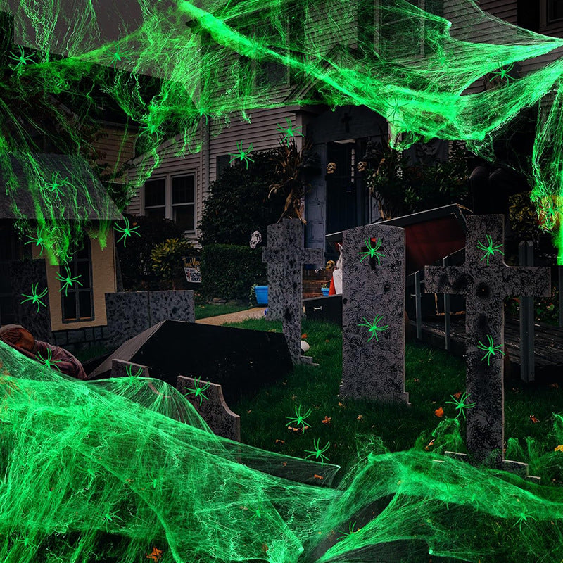 Halloween Glow-in-the-Dark Plastic Spider