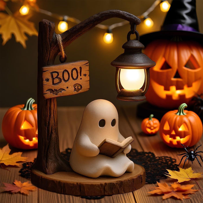 Halloween Ghost Resin Table Lamp