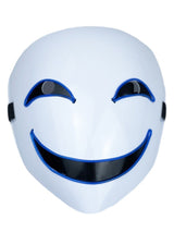 LED Glowing Anime Mask for Halloween Cosplay - Plastic