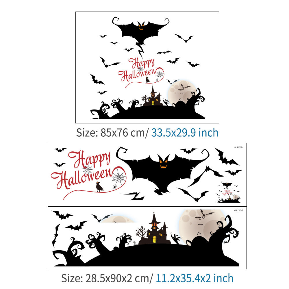Halloween PVC Wall and Window Stickers