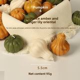 Halloween Pumpkin-Shaped Scented Candles
