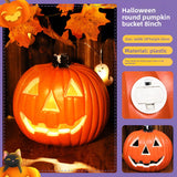 Halloween LED Pumpkin Decorations - Plastic