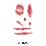 Halloween Fake Scar Tattoo Stickers