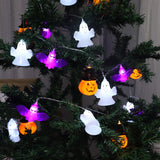 Halloween LED String Lights - Battery Box Power