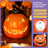 Halloween LED Pumpkin Decorations - Plastic