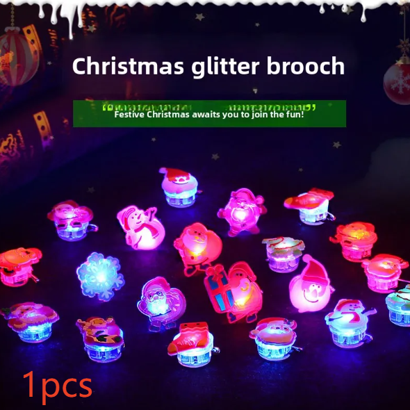 Halloween and Christmas LED Light-Up Accessories - Plastic