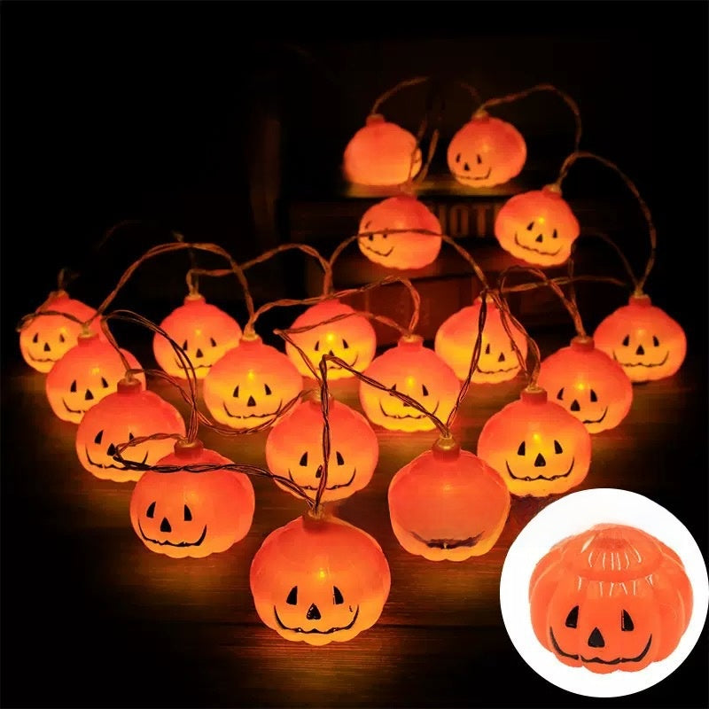 Halloween LED Pumpkin Light String