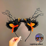Halloween Pumpkin Headband and Hair Accessories