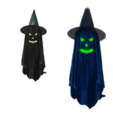 Halloween Glow-in-the-Dark Hanging Ghost Decoration - Cloth