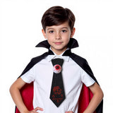 Halloween Light-Up Eyeball Tie - Non-woven fabric