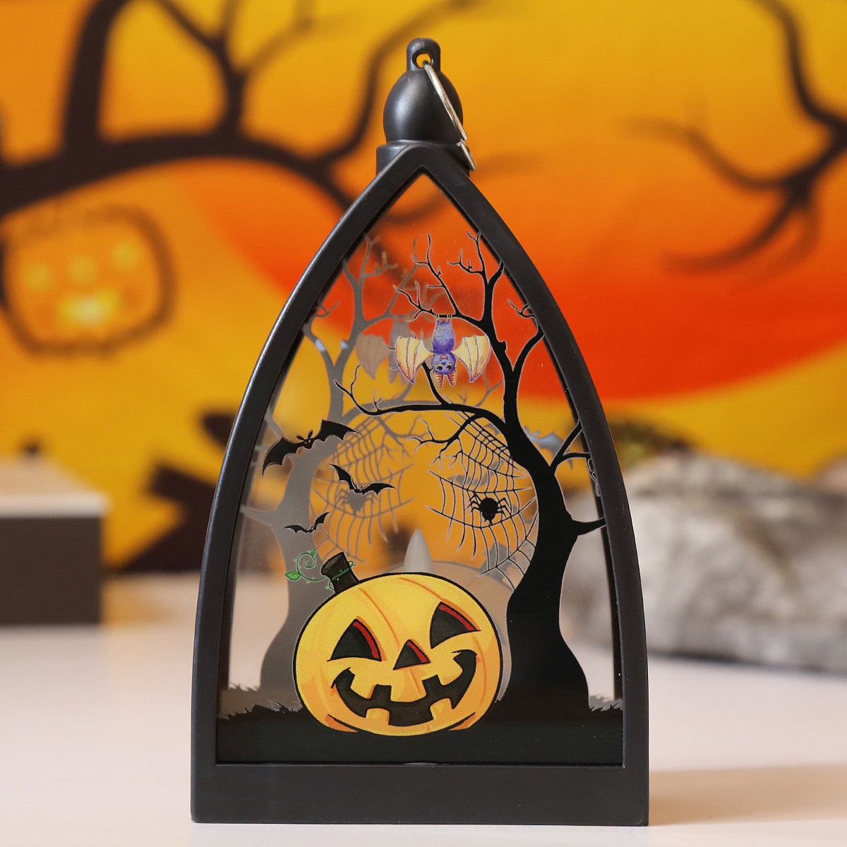 Halloween Handheld LED Pumpkin Lantern