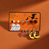 Cartoon Halloween Earrings Set