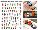 Halloween Nail Stickers - Vinyl