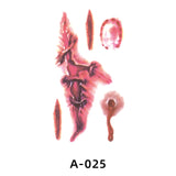 Halloween Fake Scar Tattoo Stickers
