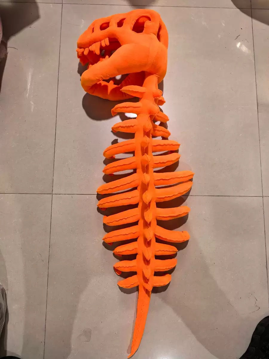 Halloween Skeleton Plush Doll with Sound