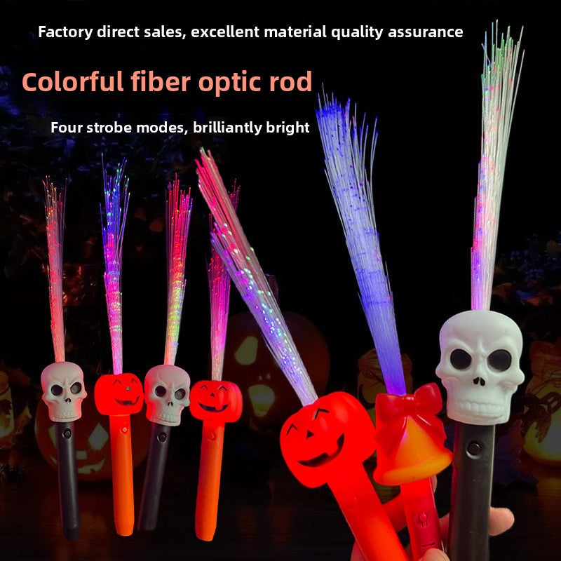 Halloween Light-Up Pumpkin and Skull Toys