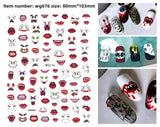 Halloween Nail Stickers - Vinyl