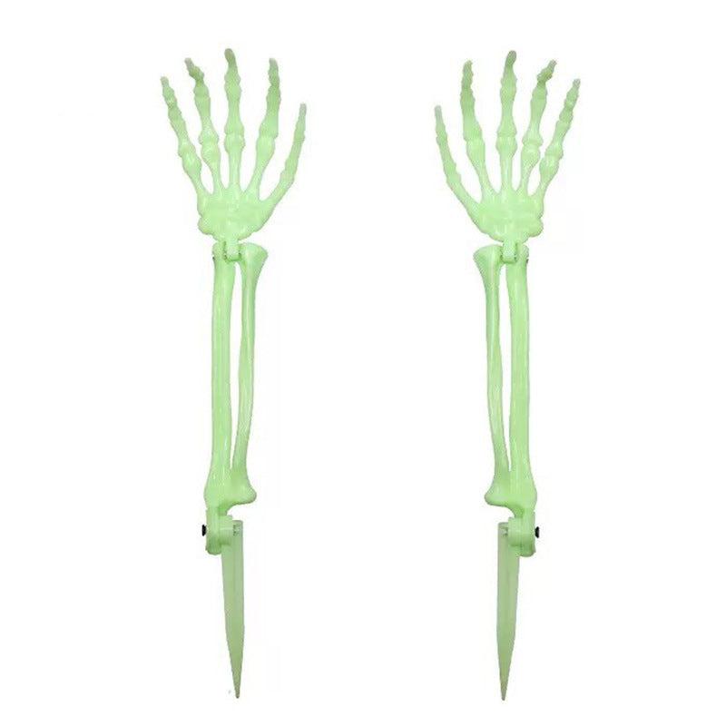 Halloween Ghost Hand Yard Stake - Plastic