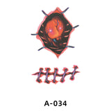 Halloween Fake Scar Tattoo Stickers