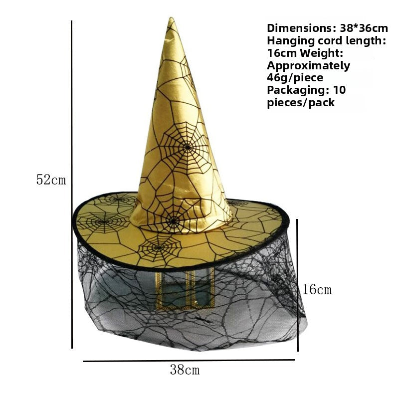 Halloween Witch Hat Costume Accessory