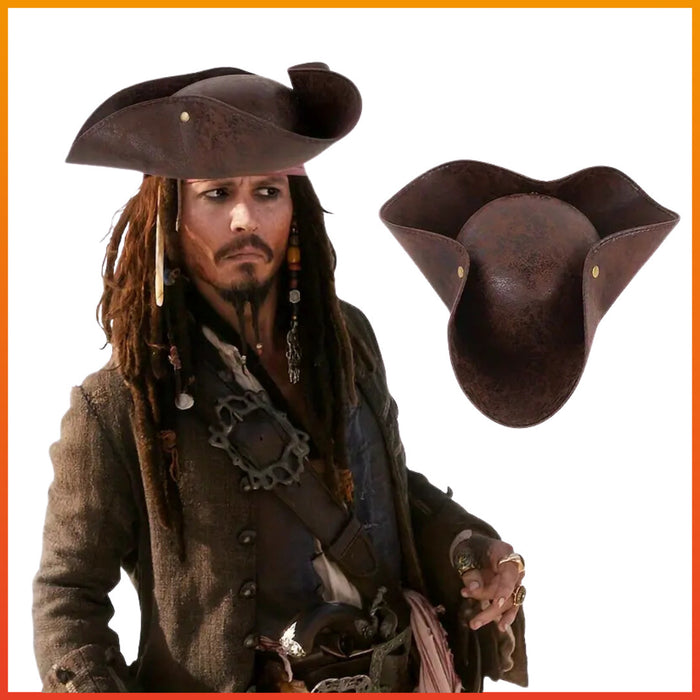 Halloween Pirate Costume Hat - PU