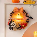 Halloween Wreath - Wood