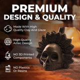 Halloween Aztec-Style Ceramic Whistle