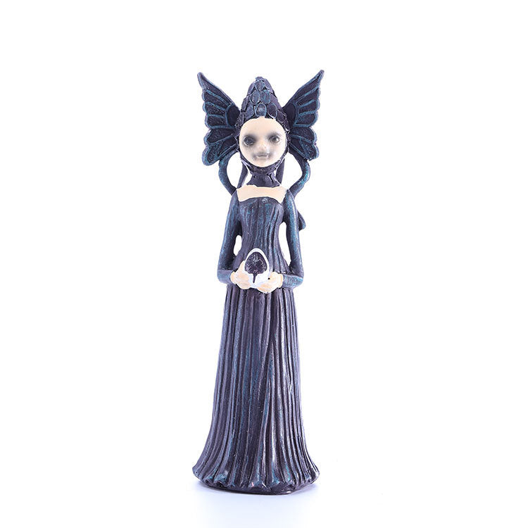 Halloween Witch Resin Garden Ornament
