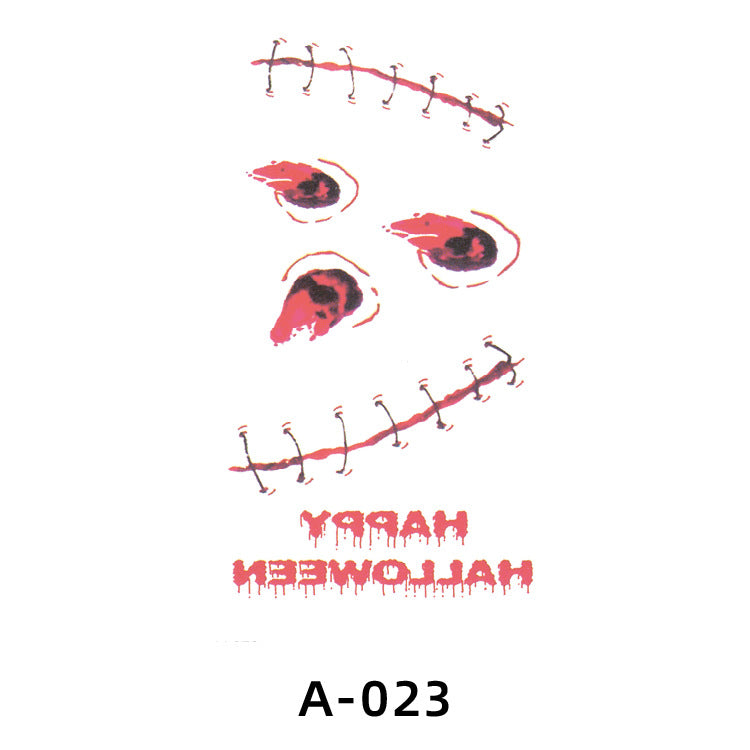 Halloween Fake Scar Tattoo Stickers