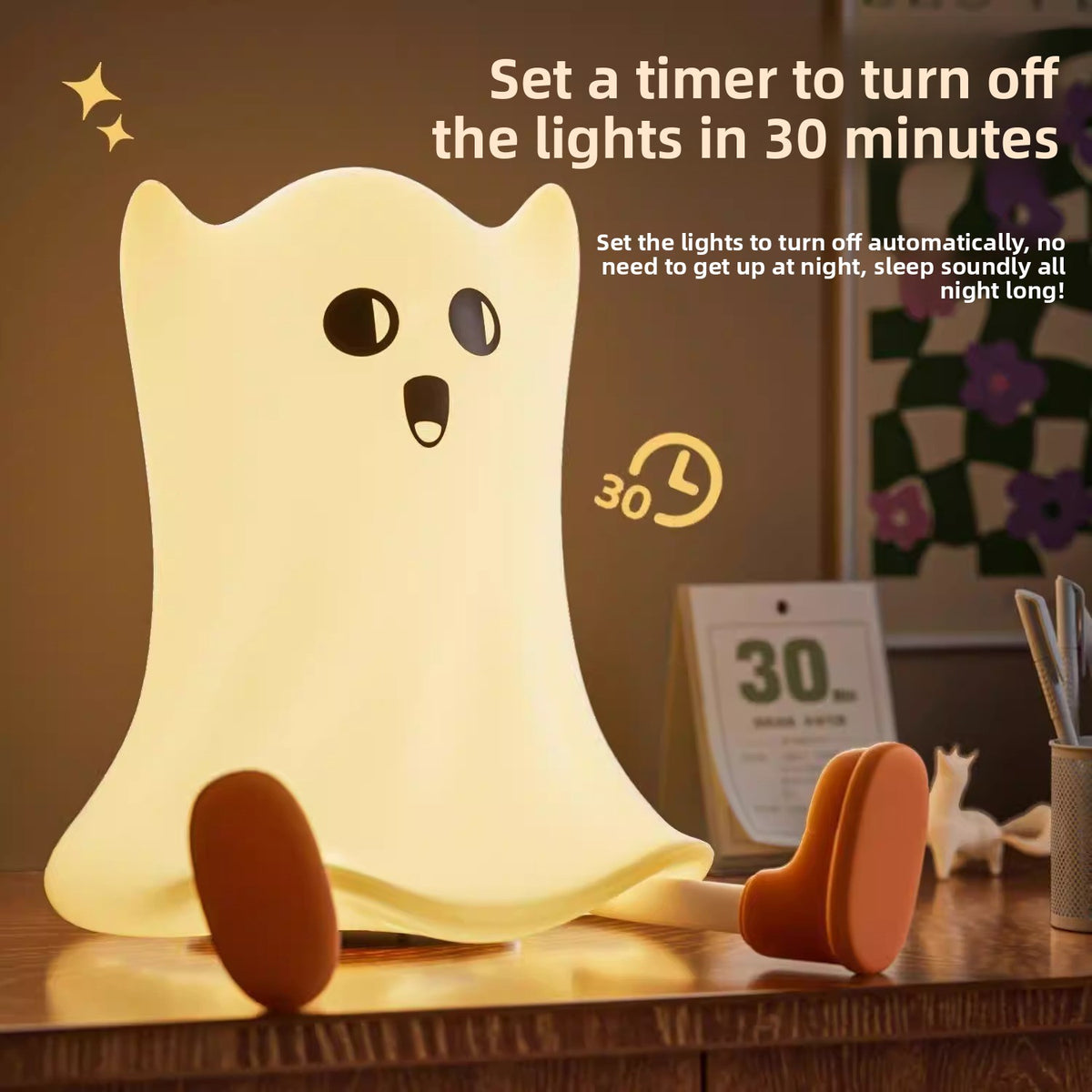 Halloween Pumpkin Night Light