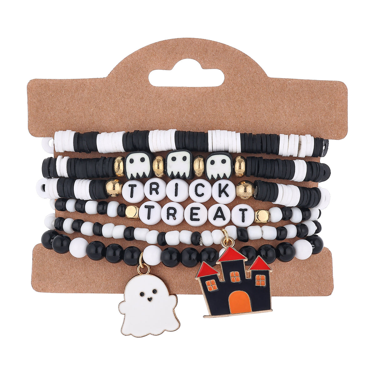 Halloween Alloy Charm Bracelet