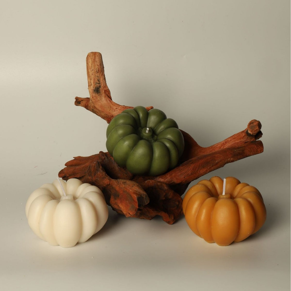 Halloween Pumpkin-Shaped Scented Candles