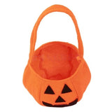 Halloween Pumpkin Candy Bags - Felt