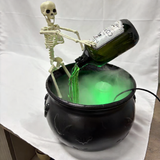 Halloween Floating Potion Bottle and Cauldron Decoration - Plastic