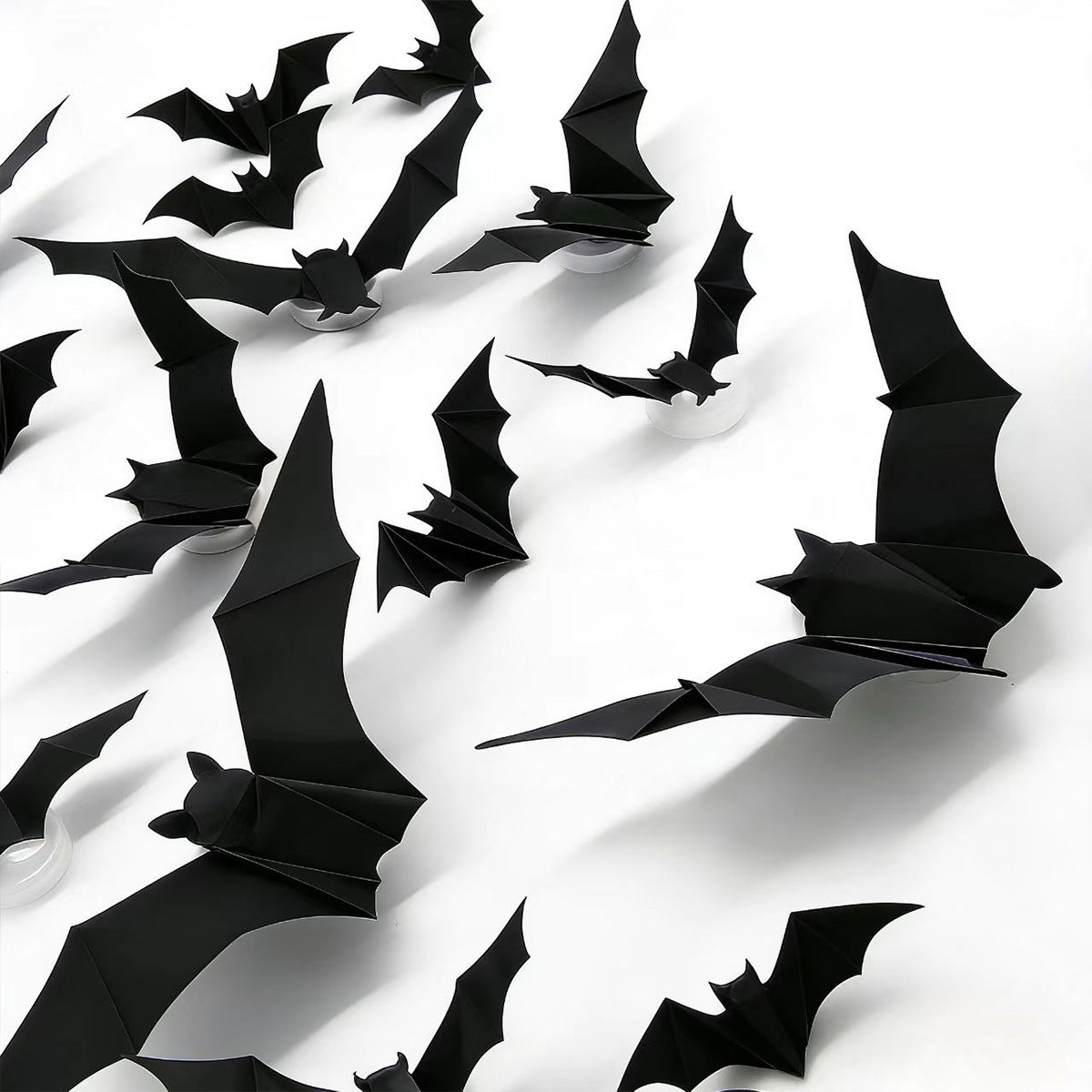 Halloween Flashing LED Bat Wall Stickers - PVC