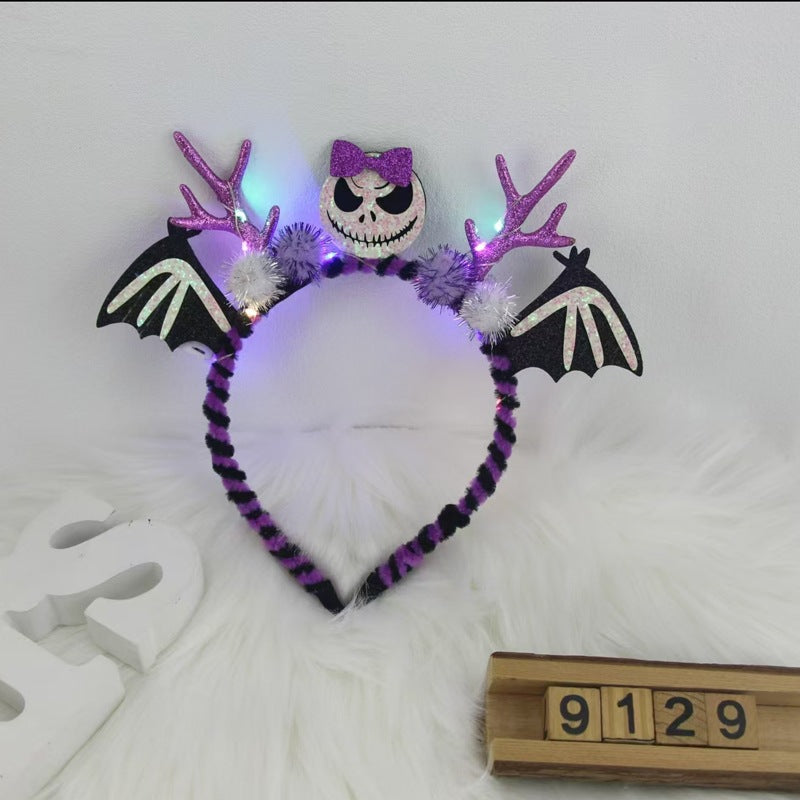 Halloween Pumpkin Headband and Hair Accessories