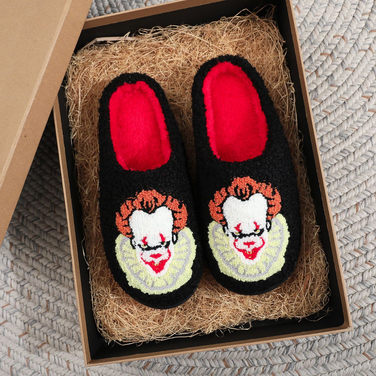 Halloween Novelty Plush Slippers