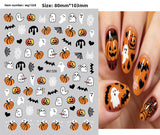 Halloween Nail Stickers - Vinyl