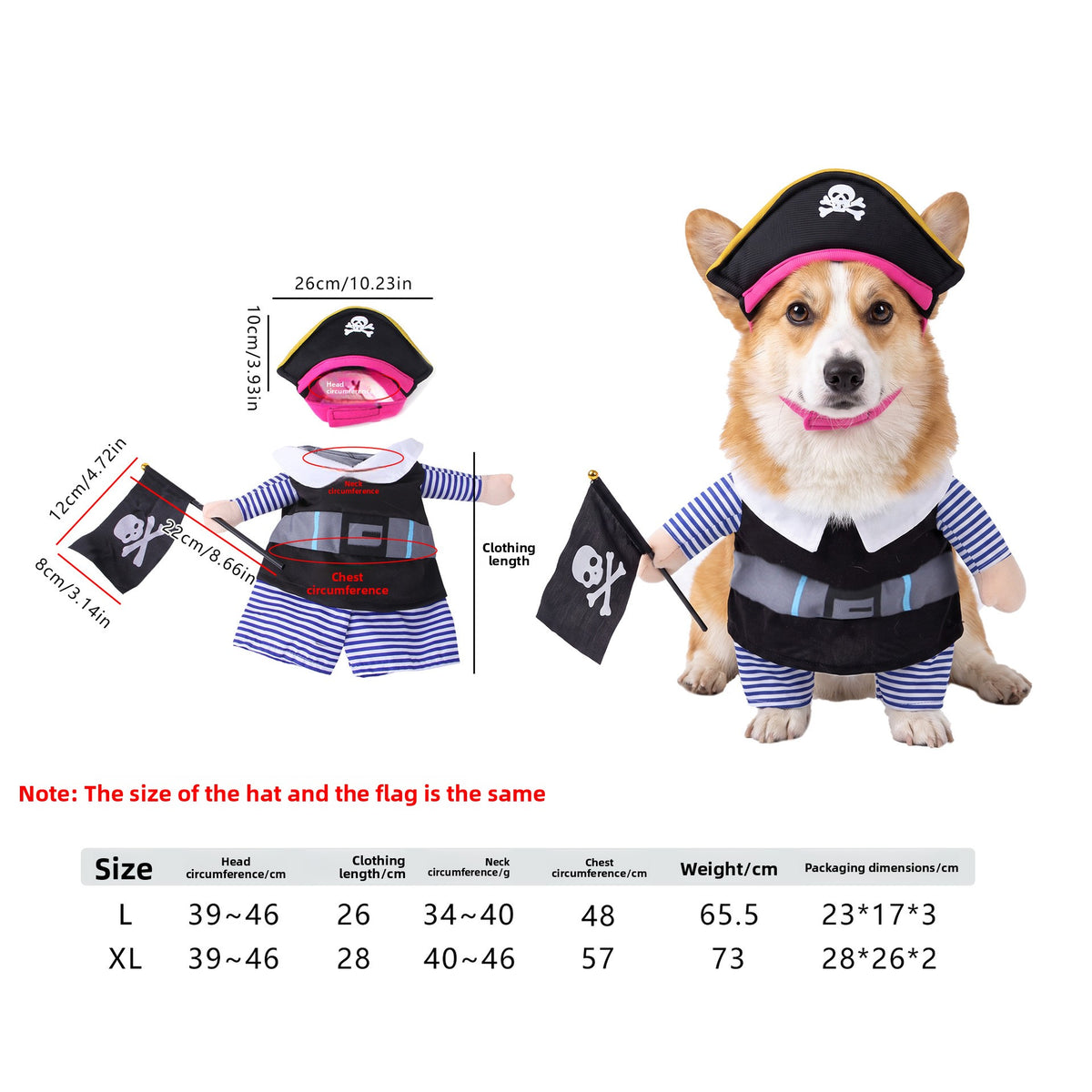 Pet Halloween Costume - Cotton